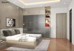 Phòng ngủ - Concept Nhà phố Vĩnh Viễn Quận 10 - Phong cách Modern 