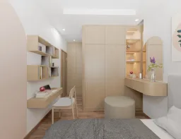 Phòng ngủ - Concept Căn hộ Chung cư River Sài Gòn - Phong cách Scandinavian 