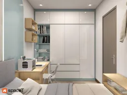 Phòng ngủ - Concept Nhà phố Cần Giờ - Phong cách Modern 
