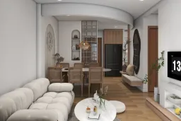 Concept Căn hộ chung cư Bình Thạnh 75m2 - Phong cách Japandi