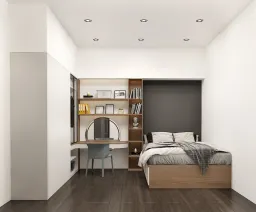 Phòng ngủ - Biệt thự Bến Lức Long An - Phong cách Modern 