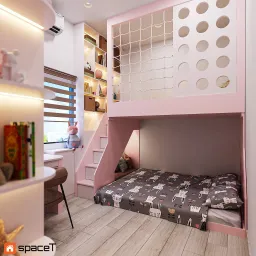Phòng ngủ - Concept phòng ngủ Căn Hộ Hóc Môn - Phong cách Modern 