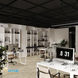 Concept văn phòng Vạn Phúc - Phong cách Modern