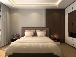 Phòng ngủ - Concept căn hộ The Antonia - Phú Mỹ Hưng - Phong cách Modern 
