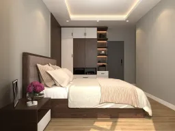 Phòng ngủ - Concept căn hộ The Antonia - Phú Mỹ Hưng - Phong cách Modern 