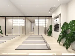 Phòng gym - Concept nhà phố 1 trệt 3 lầu Đặng Thai Mai - Phú Nhuận - Phong cách Modern 