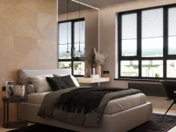 Phòng ngủ - Concept căn hộ - Phong cách Minimalism số 3 