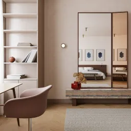 Phòng làm việc - Concept căn hộ - Phong cách Japandi số 1 