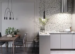 Phòng bếp - Concept căn hộ - Phong cách Neo Classic & Minimalism số 1 