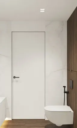 Phòng tắm - Concept thiết kế 3D căn hộ - Phong cách Minimalism số 1 