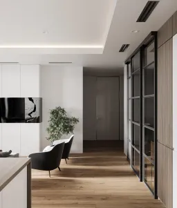 Phòng khách - Concept căn hộ - Phong cách Modern số 3 