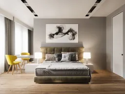 Phòng ngủ - Concept căn hộ - Phong cách Modern số 3 