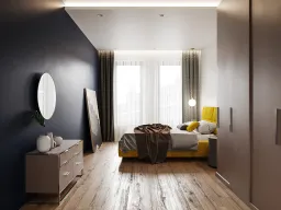 Phòng ngủ - Concept căn hộ - Phong cách Modern số 3 