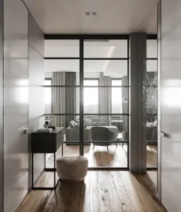 Hành lang - Concept căn hộ - Phong cách Modern số 3 