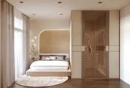 Phòng ngủ - Concept nhà phố chị Linh Quận 9 - Phong cách Modern 