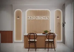 Phòng bếp - Concept nhà phố anh Khánh Bình Thạnh - Phong cách Scandinavian 