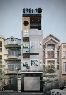 Concept nhà phố chị Trang Bình Tân - Phong cách Modern