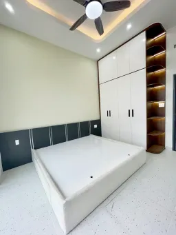 Phòng ngủ - Căn hộ chị Liên Thủ Đức - Phong cách Modern 