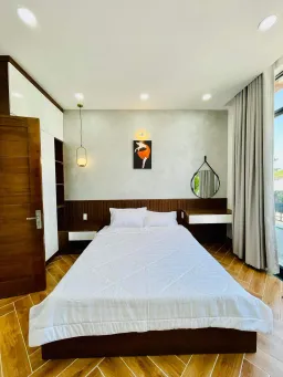 Phòng ngủ - Nhà phố anh Thảo Bình Thạnh - Phong cách Modern 