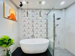 Phòng tắm - Nhà phố anh Thảo Bình Thạnh - Phong cách Modern 