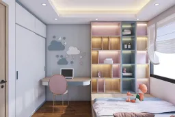 Phòng cho bé - Concept thiết kế căn hộ HomyLand 2 quận 9 - Phong cách Modern 