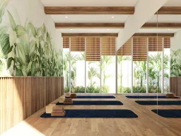 Concept thiết kế Trung tâm YOGA Vincom - 3/2 Quận 10 - Phong cách Modern