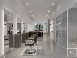 Concept thiết kế HEAU SALON quận 2 - Phong cách Modern x Korean