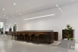 Concept thiết kế HEAU SALON quận 2 - Phong cách Modern x Korean