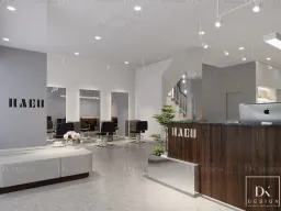 Concept thiết kế HEAU SALON quận 2 - Phong cách Modern x Korean