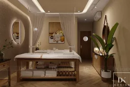 Concept thiết kế tiệm massage foot Vũng Tàu - Phong cách Địa Trung Hải