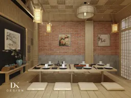 Concept thiết kế nhà hàng SUSHIYA Bình Dương - Phong cách Modern x Japan