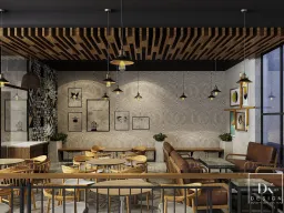 Concept thiết kế quán The Fairy Coffee Tân Phú - Phong cách Modern x Industrial