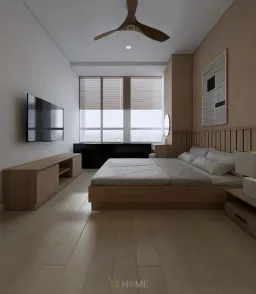 Phòng ngủ - Concept thiết kế căn hộ Sunrise City - Phong cách Minimalist 