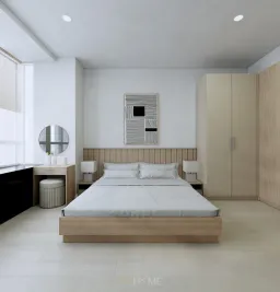 Phòng ngủ - Concept thiết kế căn hộ Sunrise City - Phong cách Minimalist 