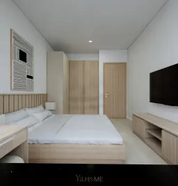 Phòng ngủ - Concept thiết kế căn hộ Sunrise City - Phong cách Minimalist 