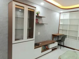 Phòng khách - Nhà phố Quận 6 - Phong cách Modern 