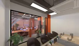 Concept thiết kế Kalo office - Phong cách Industrial