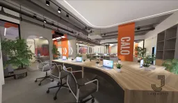 Concept thiết kế Kalo office - Phong cách Industrial