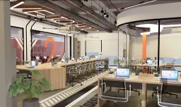 Concept thiết kế Kalo office - Phong cách Industrial