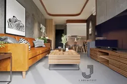 Concept thiết kế Khôi Apartment - Phong cách Mid Century mix