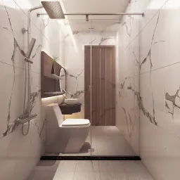 Phòng tắm - Concept Căn hộ Masteri Thảo Điền - Phong cách Modern 