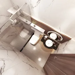 Phòng tắm - Concept Căn hộ Masteri Thảo Điền - Phong cách Modern 