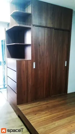 Phòng ngủ - Căn hộ Cantavil Thủ Đức - Phong cách Japandi 