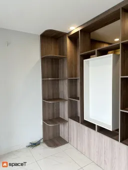 Phòng ngủ - Căn hộ studio Nguyễn Xí Bình Thạnh - Phong cách Modern 