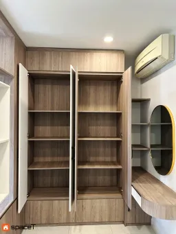 Phòng ngủ - Căn hộ studio Nguyễn Xí Bình Thạnh - Phong cách Modern 