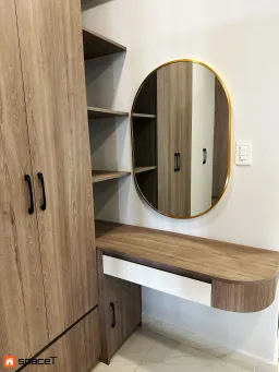 Phòng ngủ - Căn hộ studio Nguyễn Xí Bình Thạnh - Phong cách Modern 