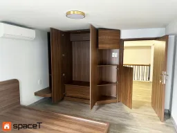 Phòng ngủ - Nhà phố Hồ Văn Huê, Q. Phú Nhuận - Phong cách Minimalist 