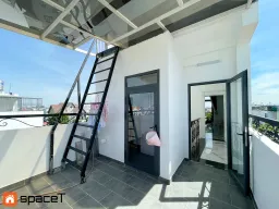Cầu thang, Sân thượng - Nhà phố Thủ Đức - Phong cách Neo Classic 
