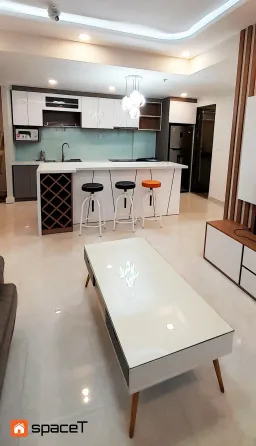 Phòng bếp - Căn hộ Masteri Thảo Điền - Phong cách Modern 