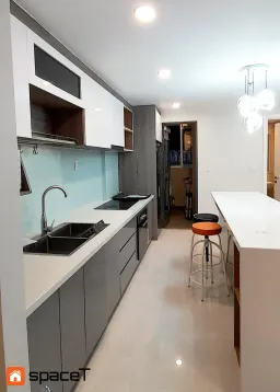 Phòng bếp - Căn hộ Masteri Thảo Điền - Phong cách Modern 
